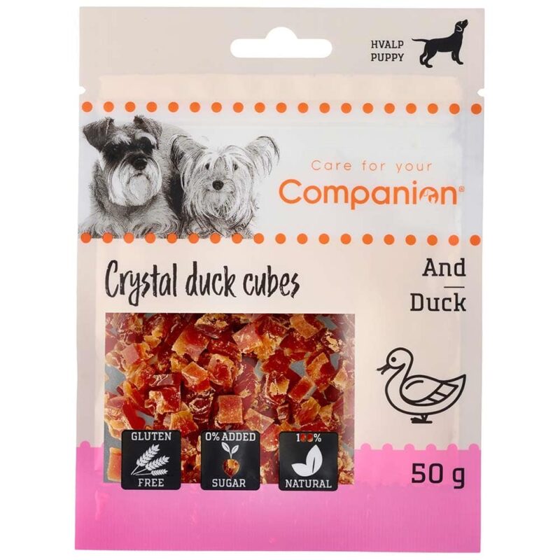Companion Mini Duck Cubes til hundehvalpe