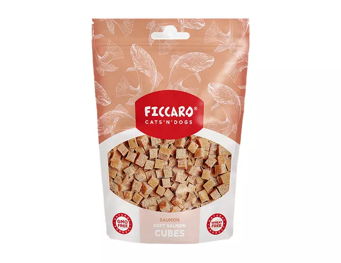 Ficcaro Soft Salmon Cubes