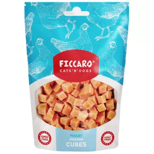 Ficcaro Chicken Cubes lækre hunde godbidder