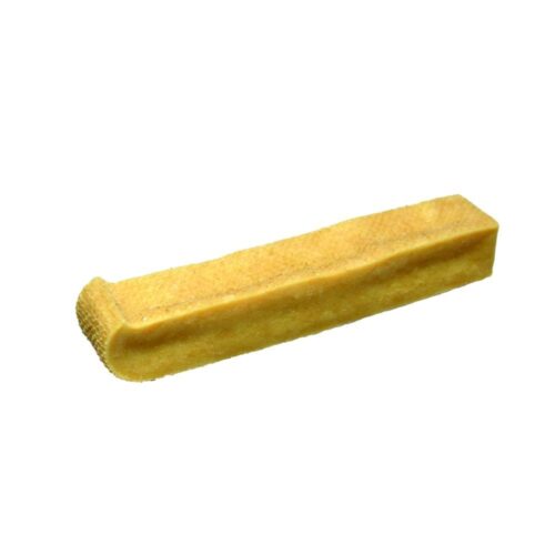 Churpi Yaki Ostesnack består af 100% hård ost. Denne hårde ost er produceret efter traditionelle opskrifter fra Himalaya og er en ægte specialitet